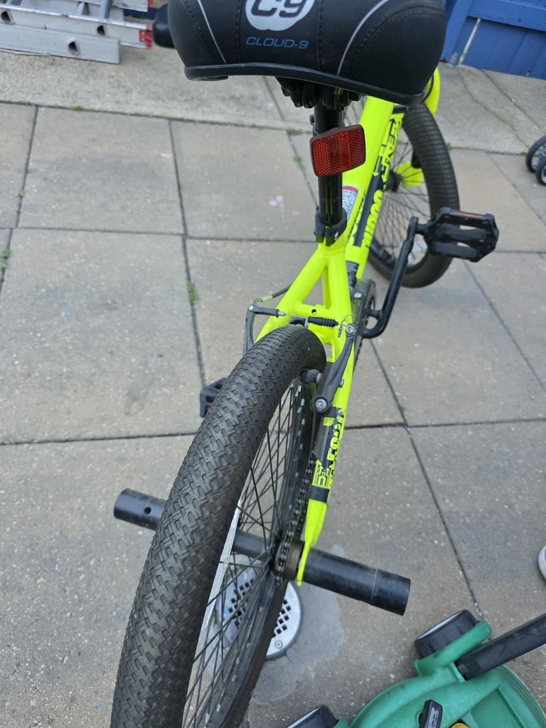 Hent "FREESTYLE" BMX Bike - Neon Yellow - photo 4