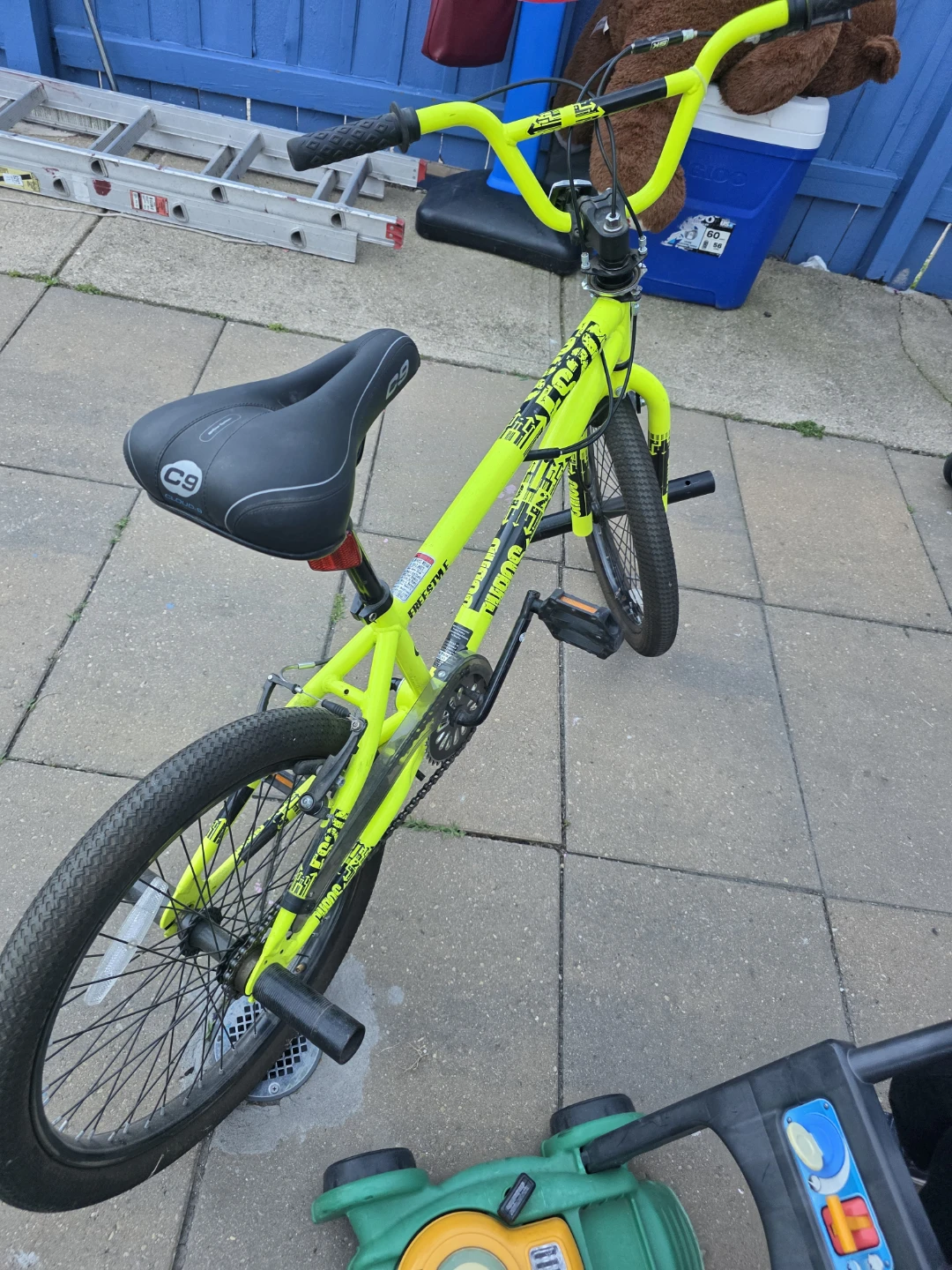 Hent "FREESTYLE" BMX Bike - Neon Yellow - photo 5
