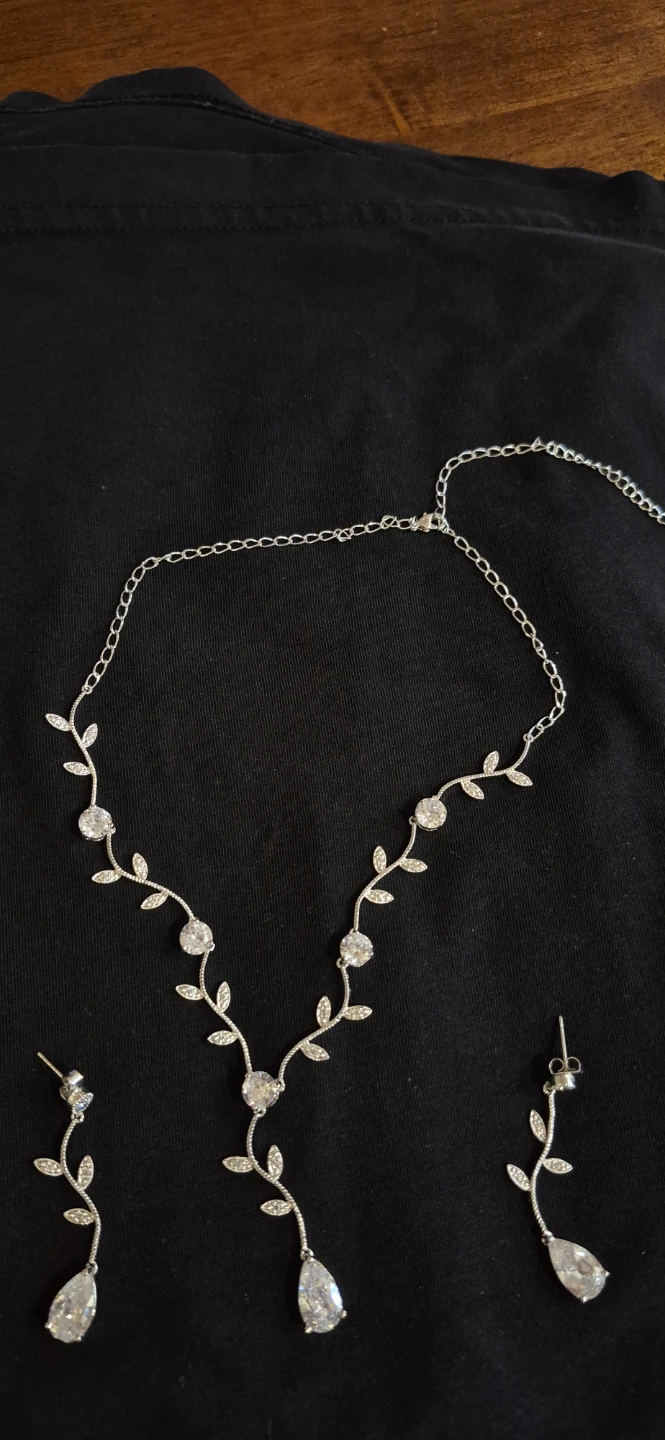 Harry Mason Necklace and Earring Set - photo 3