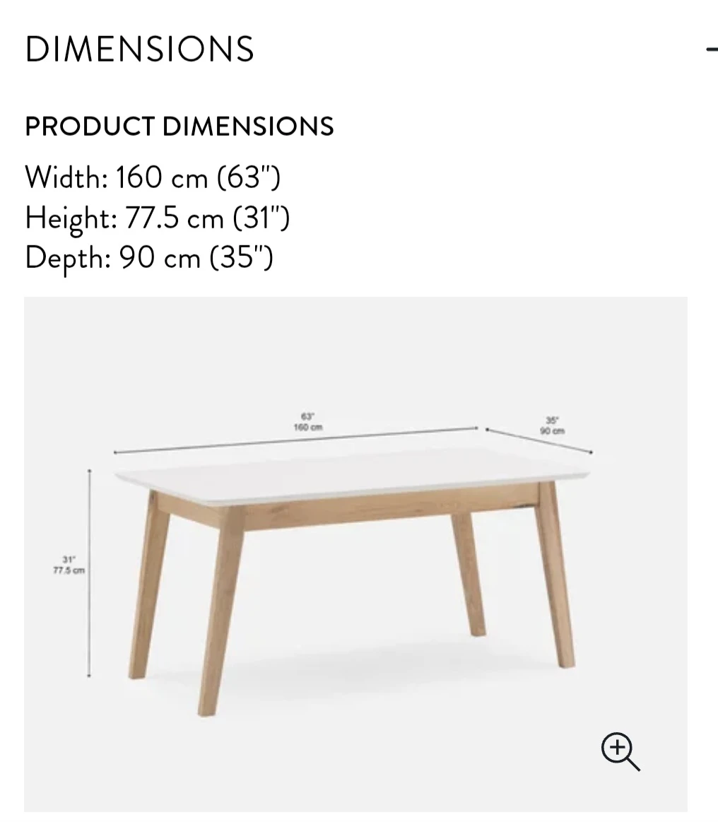SHARI Structure Dining Table - photo 3
