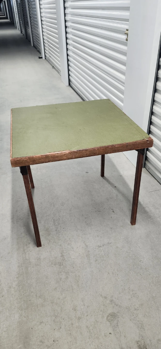 Wooden foldable outdoor table