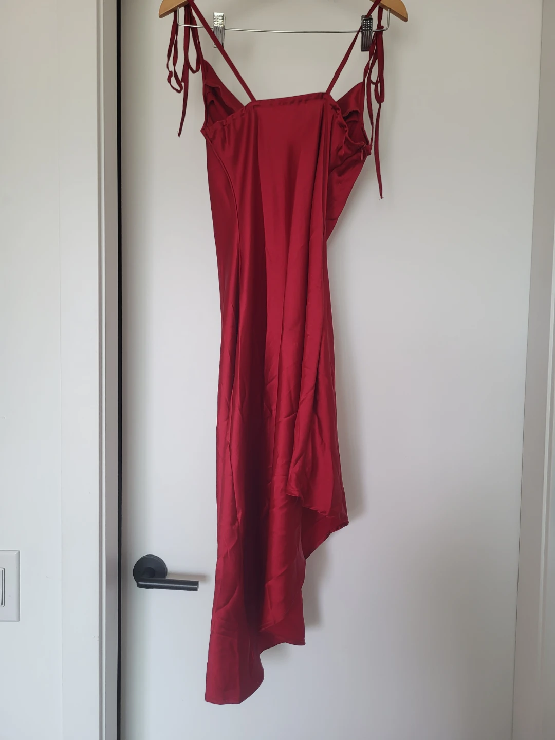 Red Asymmetrical dress - photo 2