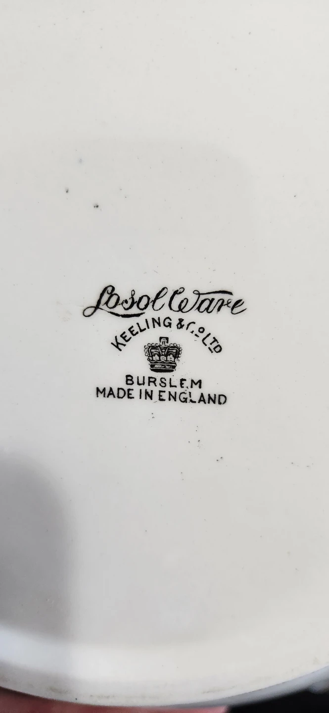 Keeling & Co. Ltd. "Losol Ware" Serving Dish - photo 3