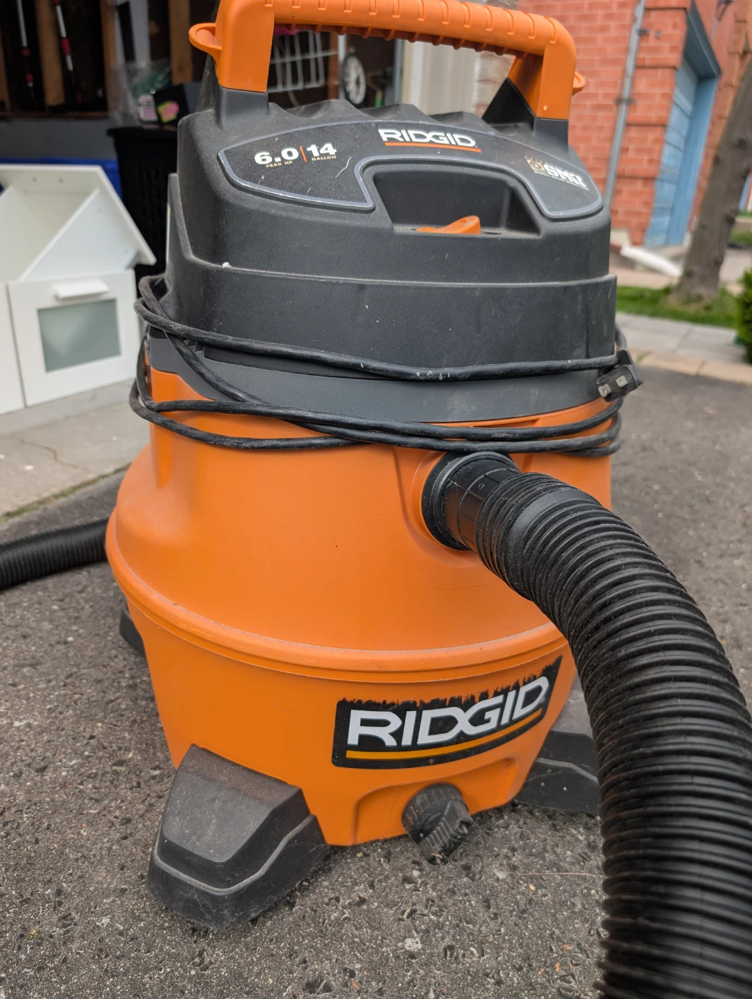 RIDGID 6.0 HP 14 Gallon Wet/Dry Vacuum Shop Vac