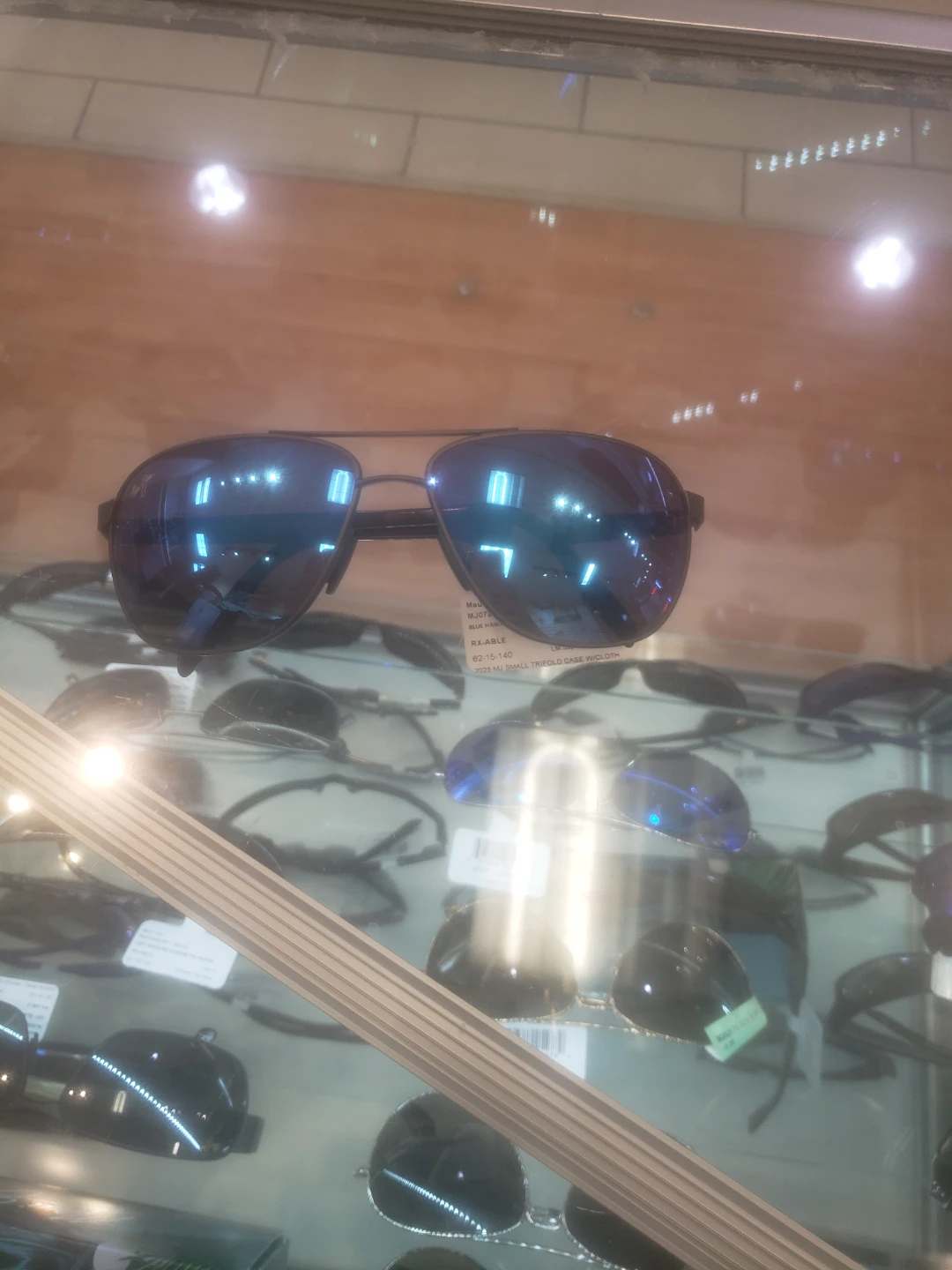 Maui Jim "Blue Hawaii" Aviator Sunglasses