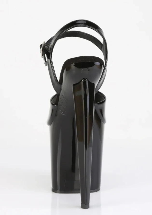 Pleaser Black Patent Platform Heels - photo 2