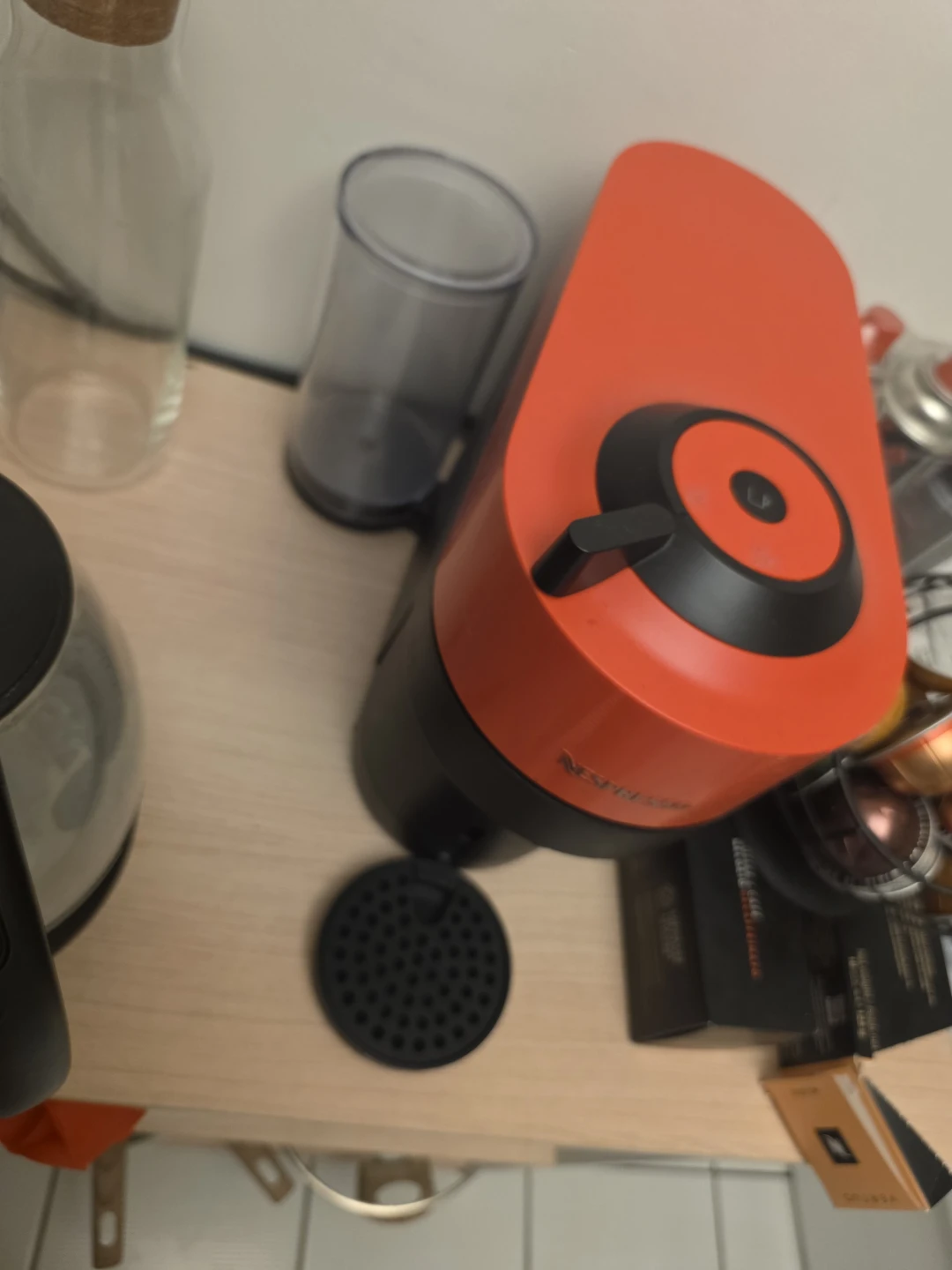 Nespresso Essenza Mini Coffee Machine - Red - photo 2