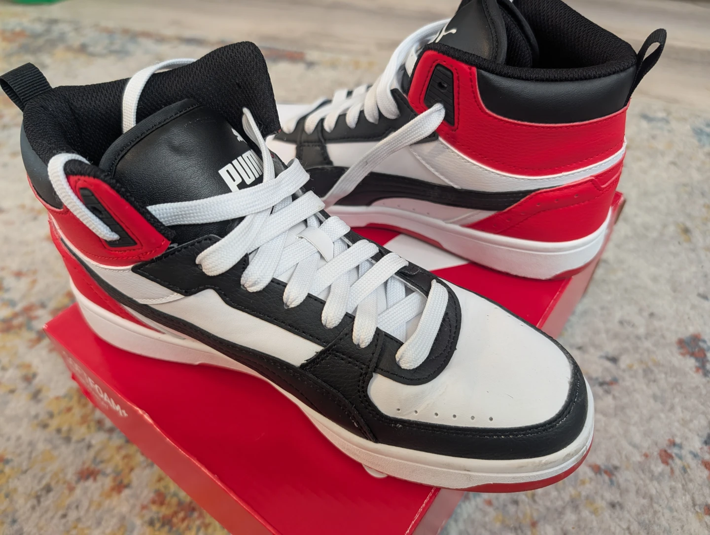 Puma High-Top Sneakers Size 7 - Unisex - photo 2