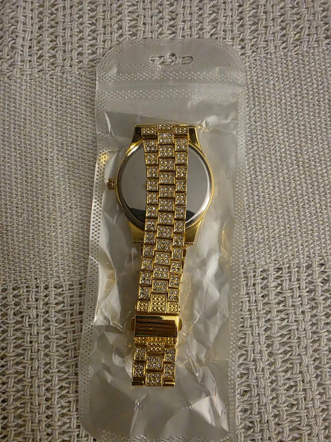 Gold Tone Diamond Accent Watch - photo 3
