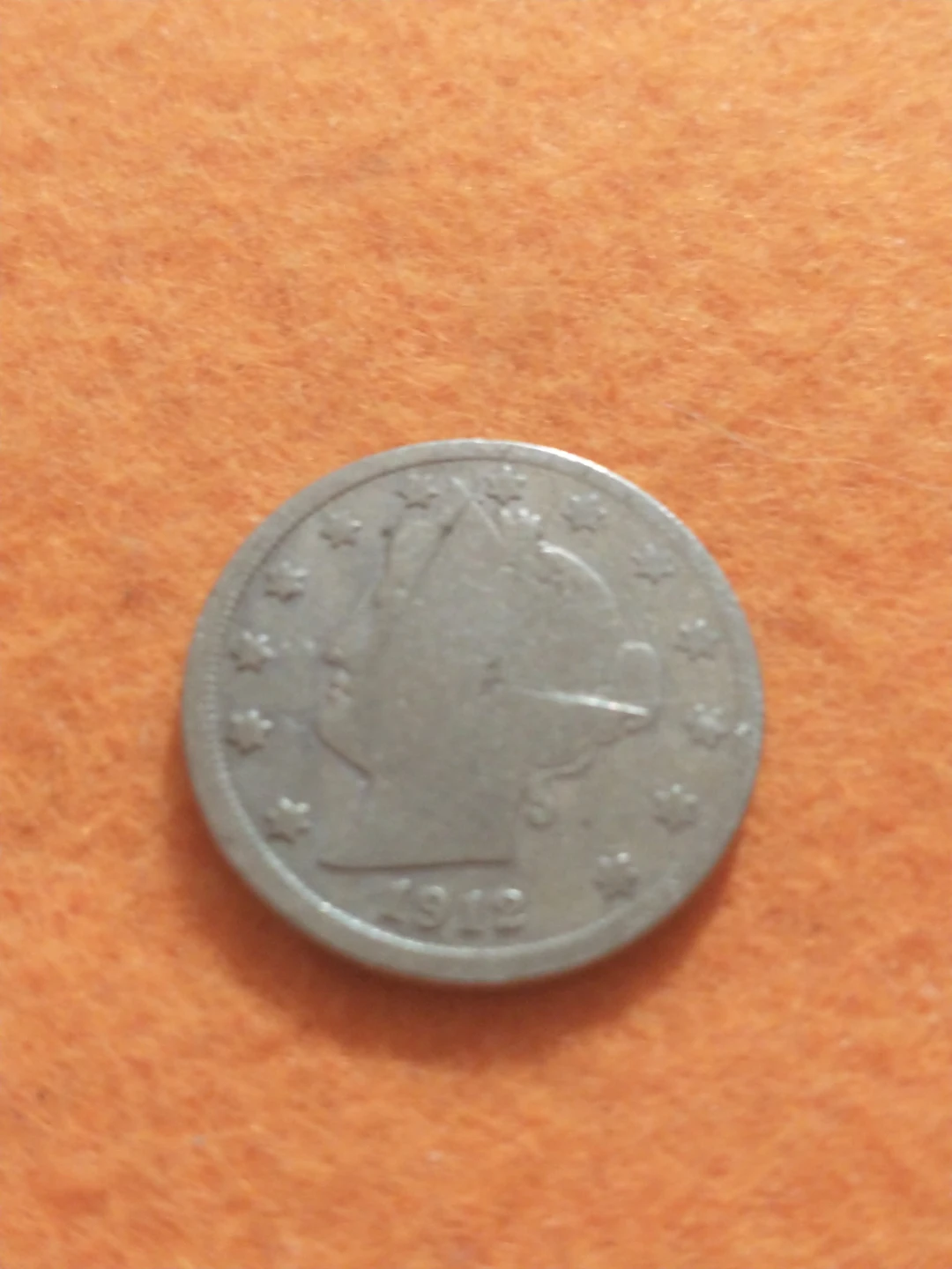 1912 Liberty Head V Nickel