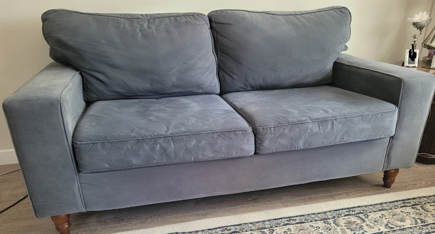Grey 2-Seater Sofa
