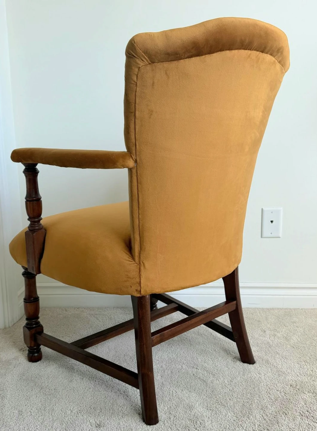 Vintage 1940s H. Krug Banker's Armchair - photo 4