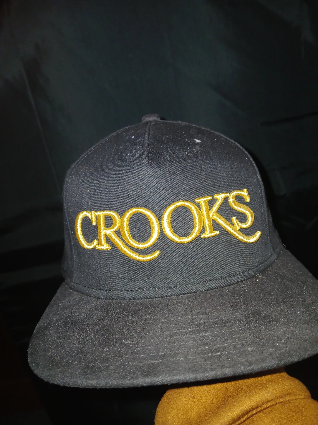 Crooks & Castles Black Baseball Cap