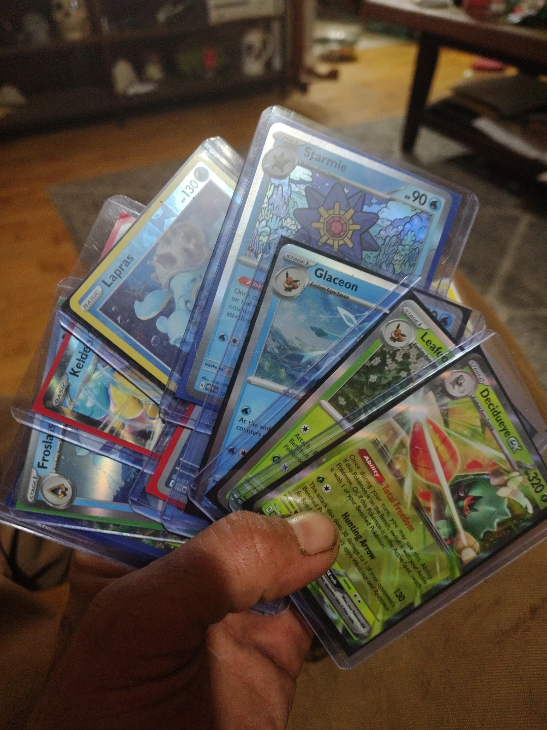 Pokémon Trading Cards - Lapras, Starmie, Decidueye EX & more