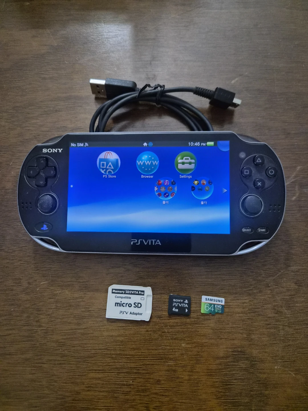 Sony PS Vita Portable Game Console with Accessories