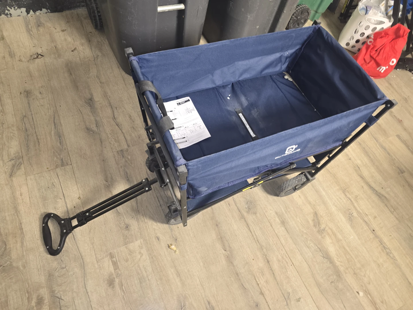Outbound Blue Folding Wagon
