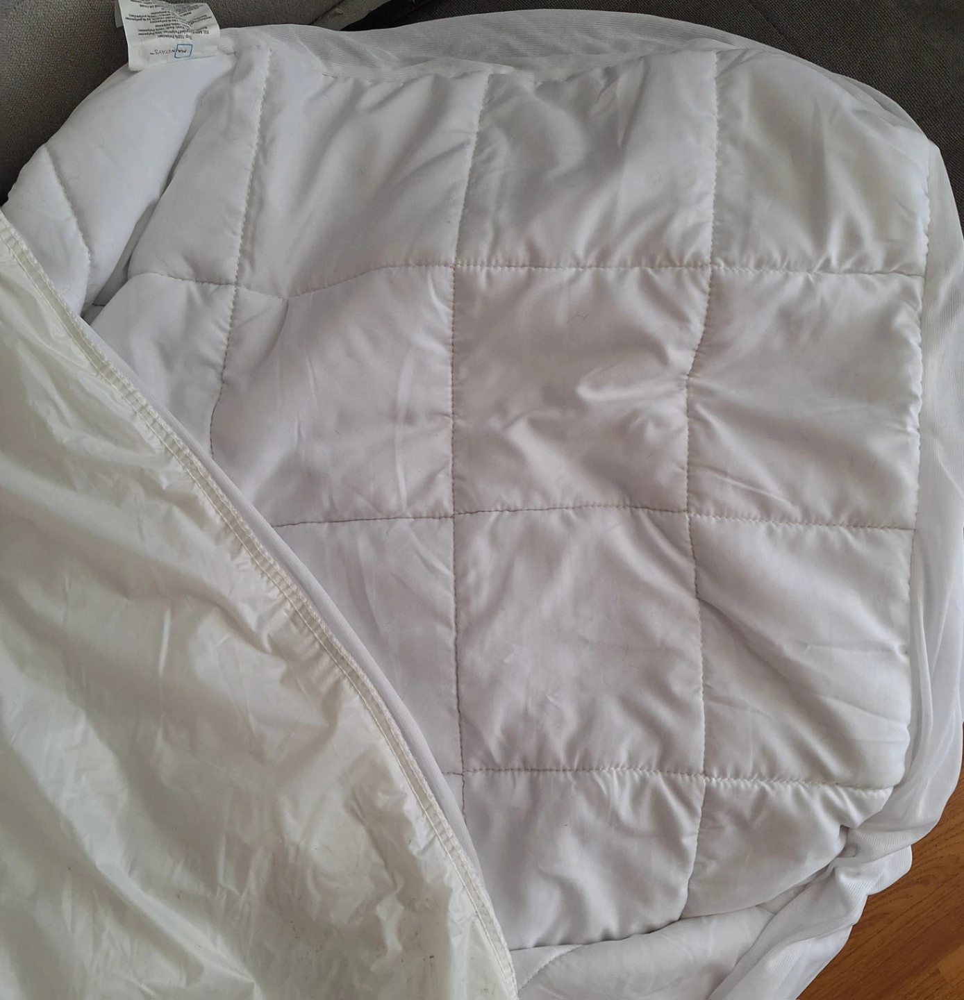 Waterproof Fitted Soft Knit Mattress Protector Twin Size - photo 3