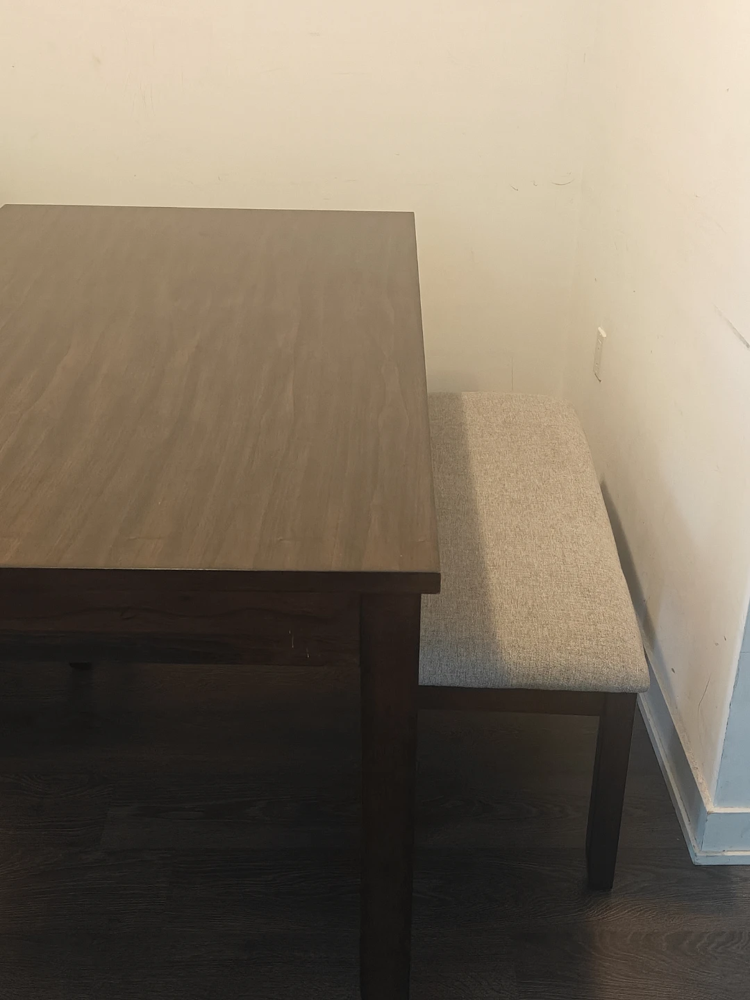 Dining Table with Chairs and Bench - photo 3