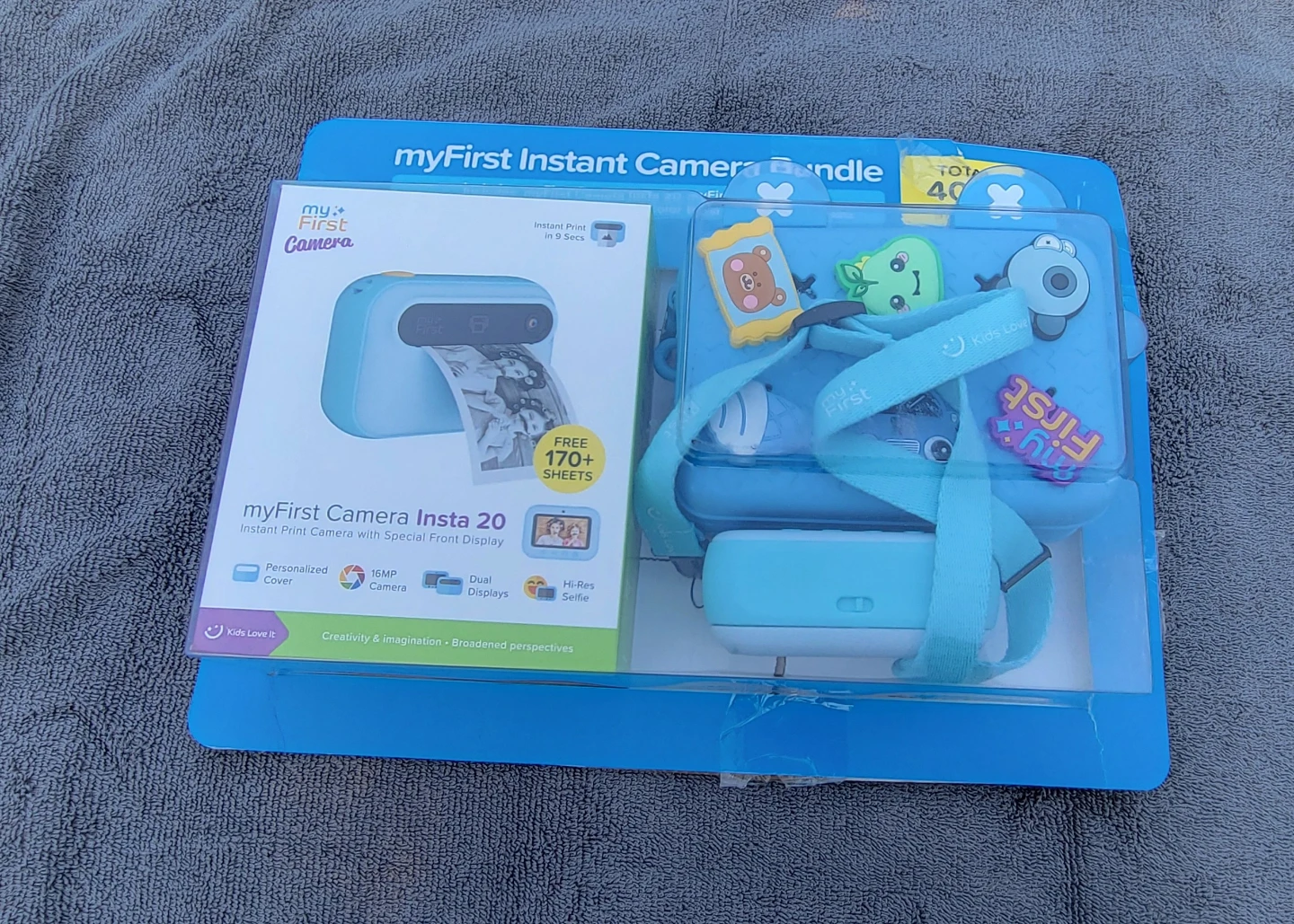 myFirst Camera Insta 20 Instant Print Camera Bundle
