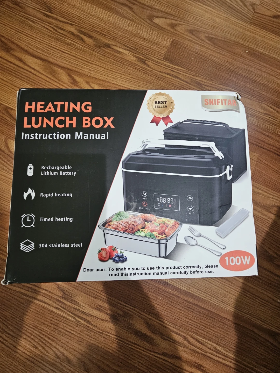 Snifita Heating Lunch Box