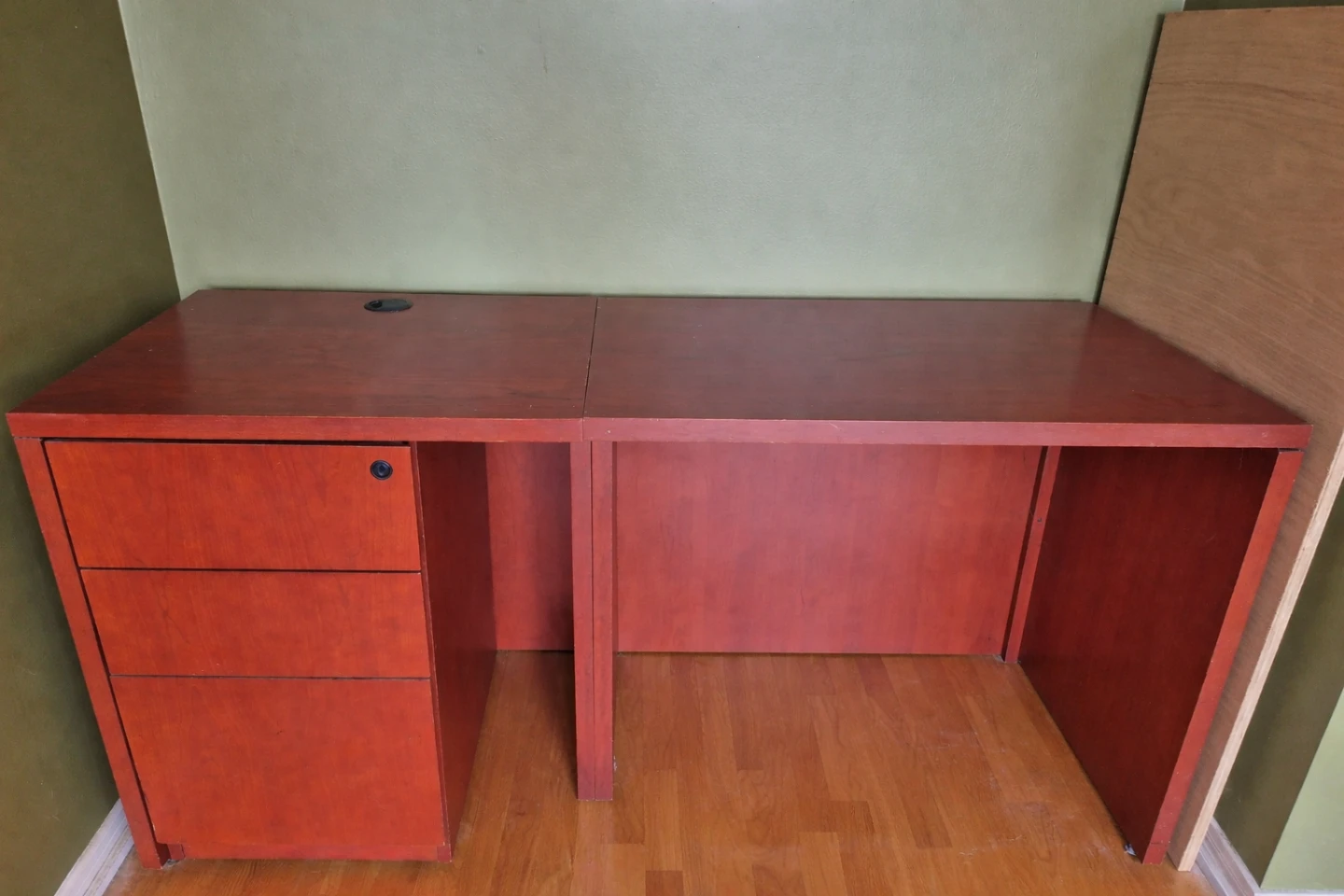 Cherry Desk with Drawers for free