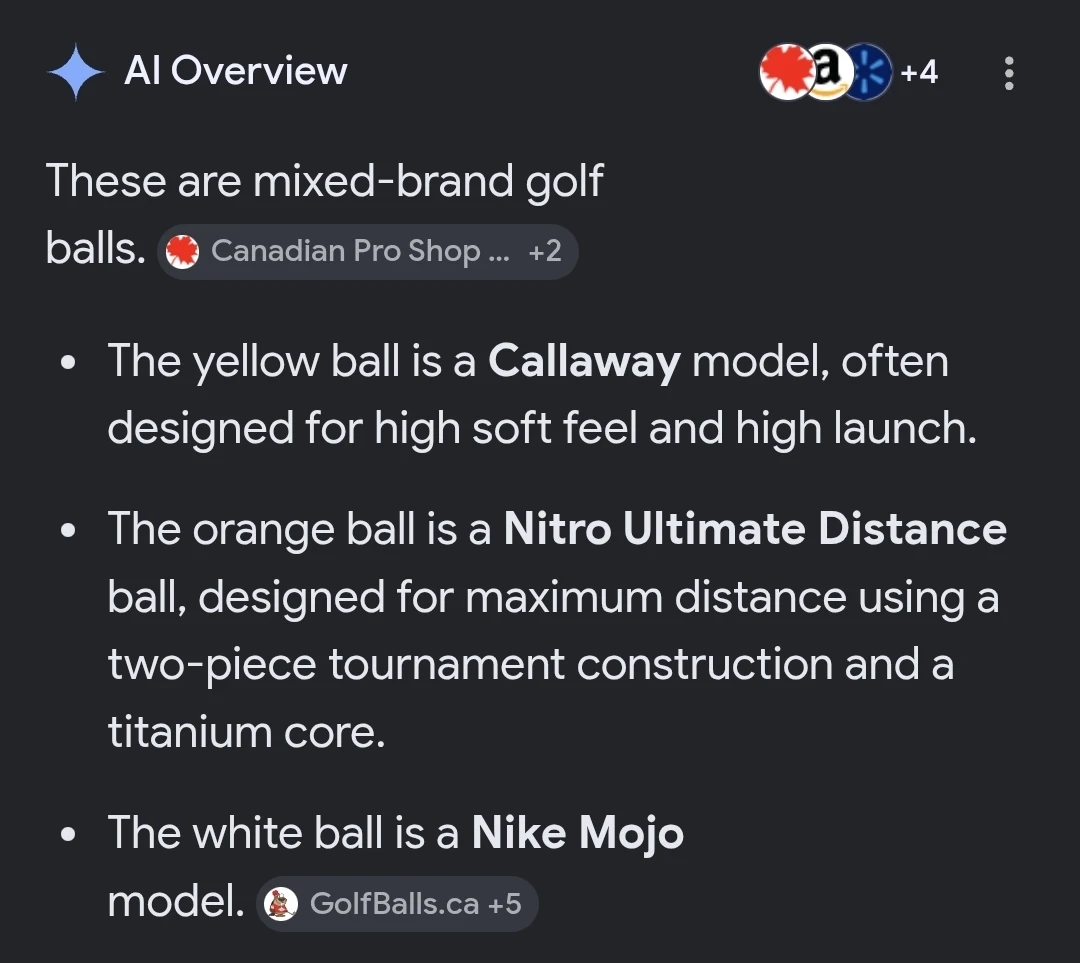 Mixed Brand Golf Balls - Callaway, Nitro, Nike - photo 2