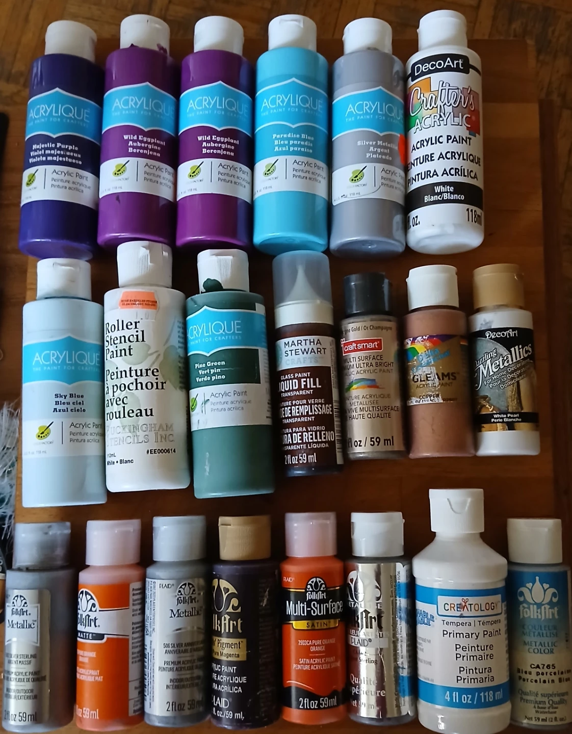 Assorted Acrylic Paints, Brushes, and Markers - photo 3