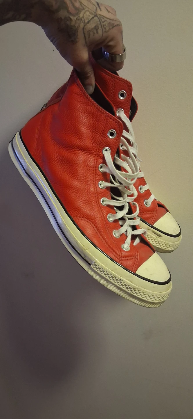 Converse Chuck Taylor All Star Leather High Top Sneakers