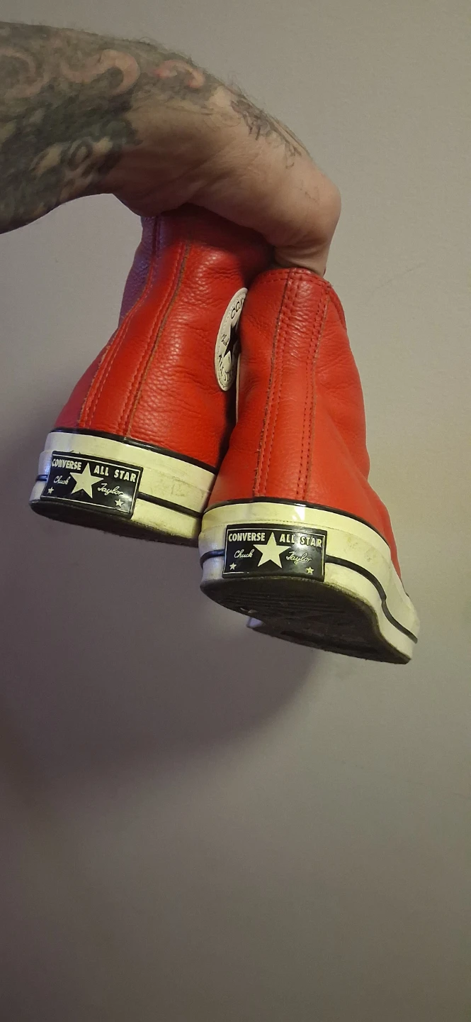 Converse Chuck Taylor All Star Leather High Top Sneakers - photo 3