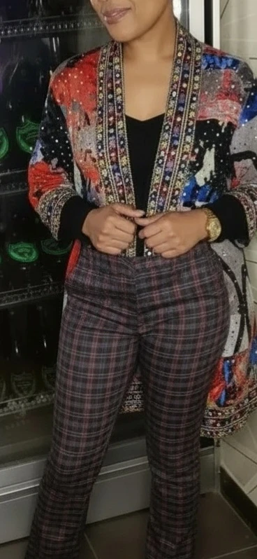BEDO Plaid Pants - Size 8