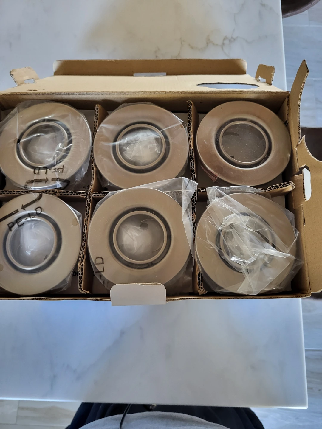 Commercial Electric 6-Pack 3 in Satin Nickel Kit - photo 3