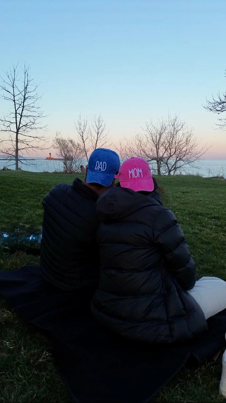 Mom & Dad Embroidered Baseball Caps - photo 4