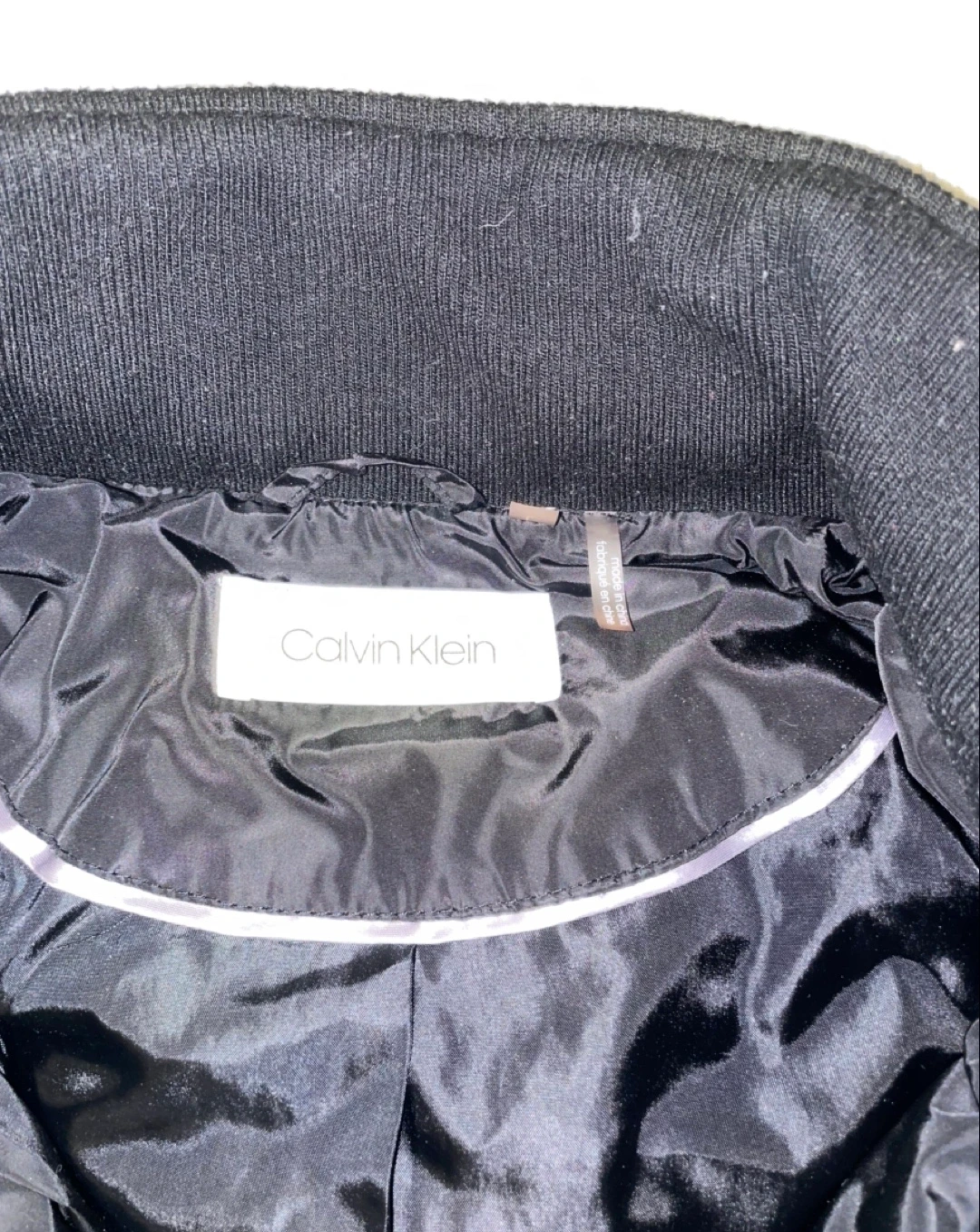 Calvin Klein Quilted Hooded Jacket size: L - photo 3