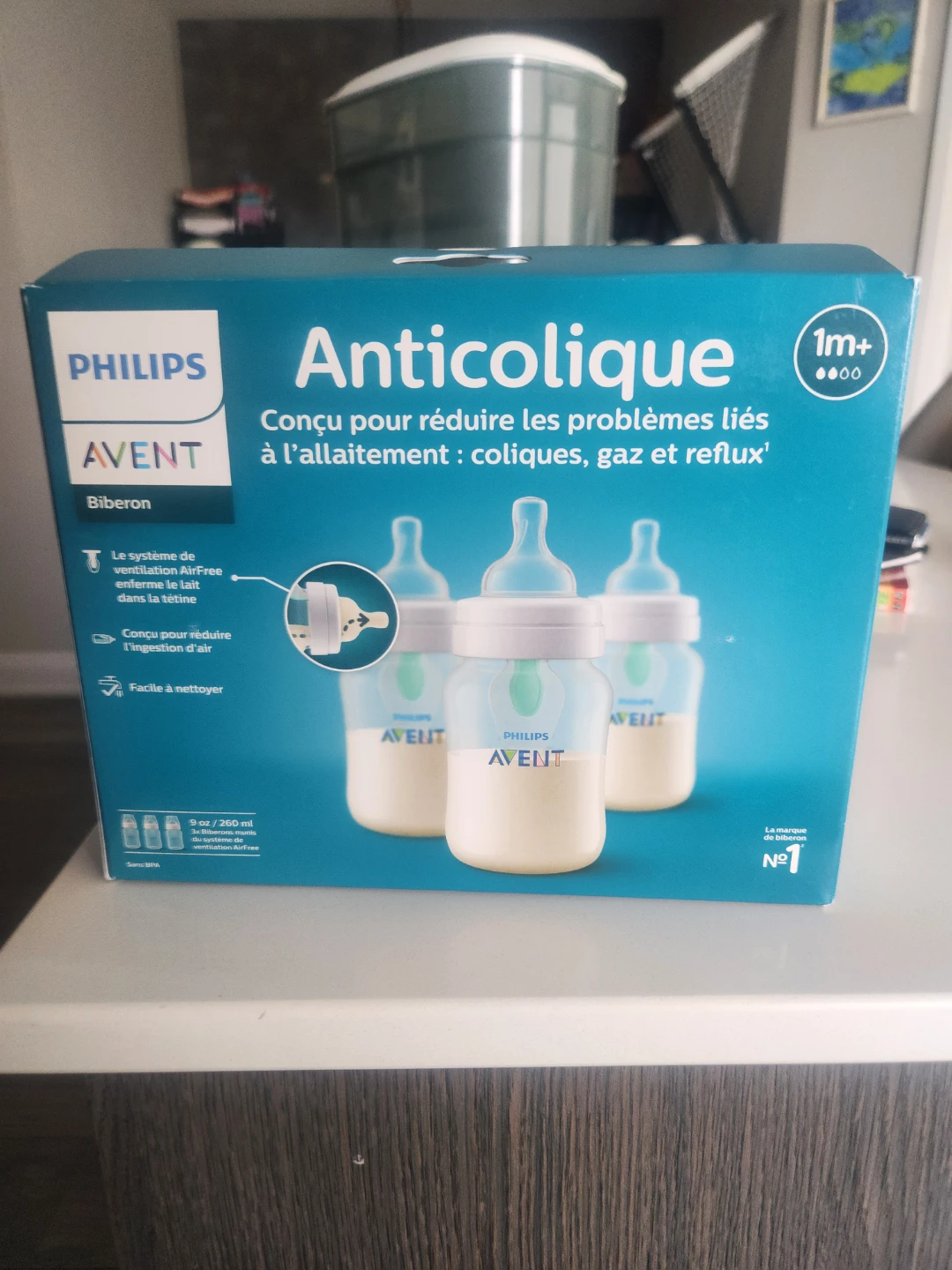 Philips Avent Anti-colic Baby Bottles (3x 260ml)
