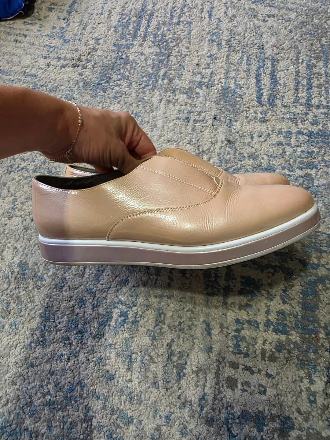 Women's Beige Slip-On Loafers - photo 2