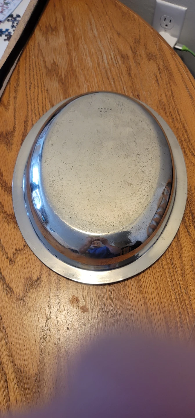 Vintage Sterling Silver Pie Plate - photo 3