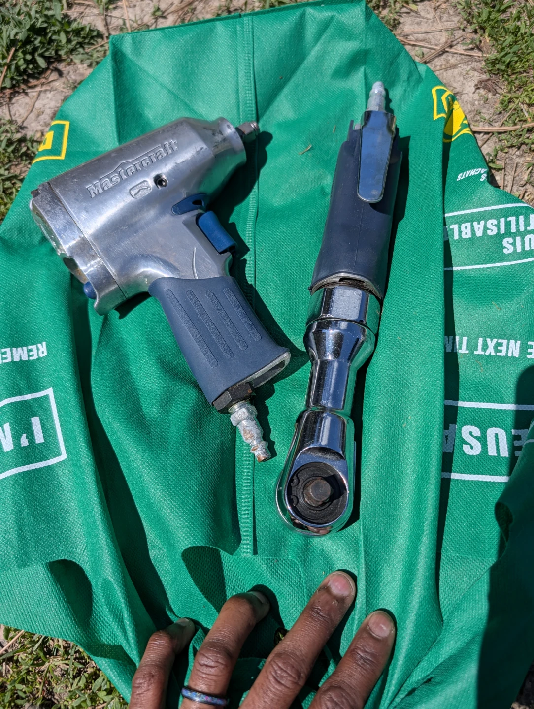 Mastercraft Air Impact Wrench & Ratchet