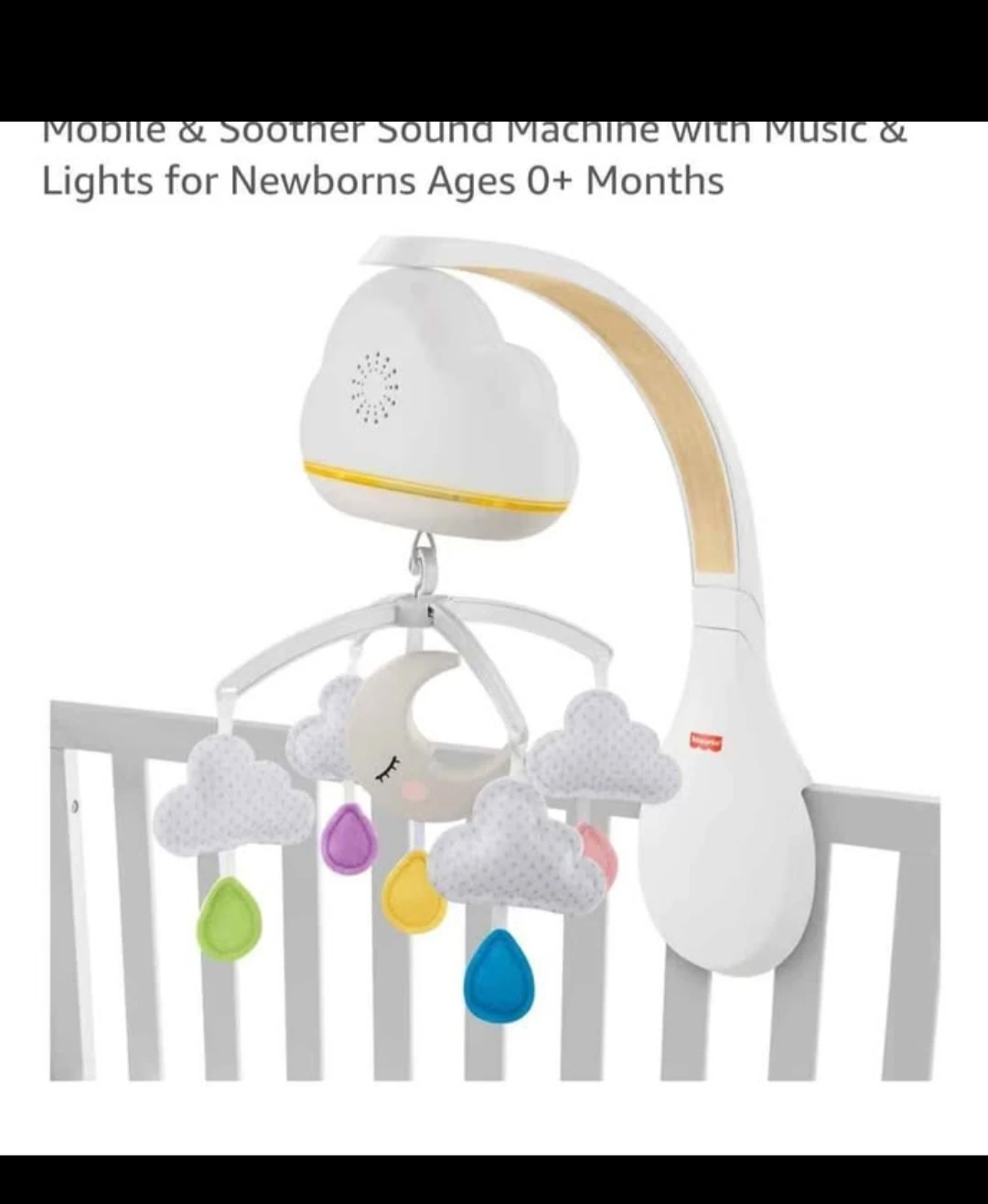 Fisher-Price Mobile & Soother Sound Machine for Newborns - photo 3