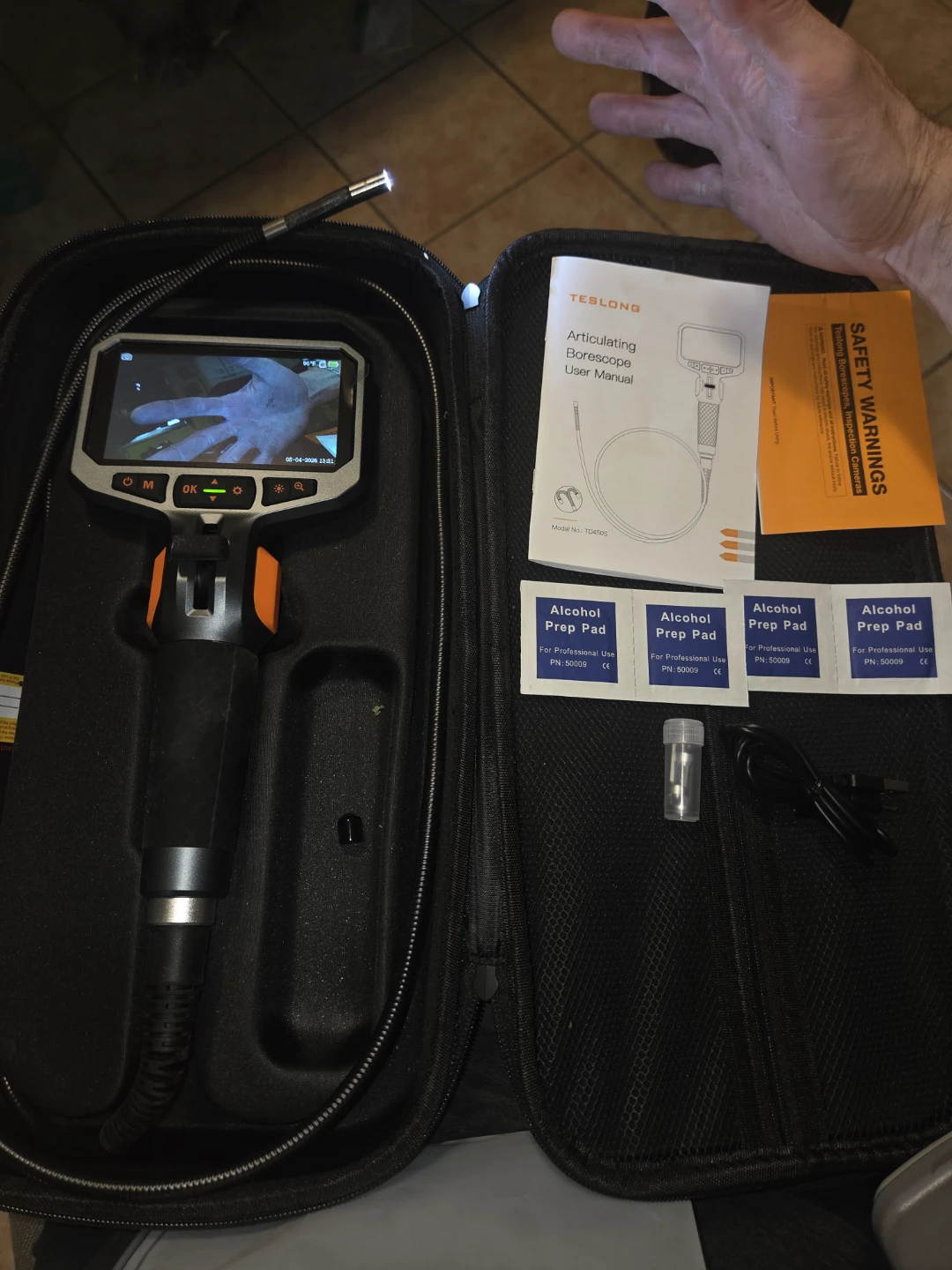 TESLONG Articulating Borescope Inspection Camera - photo 2