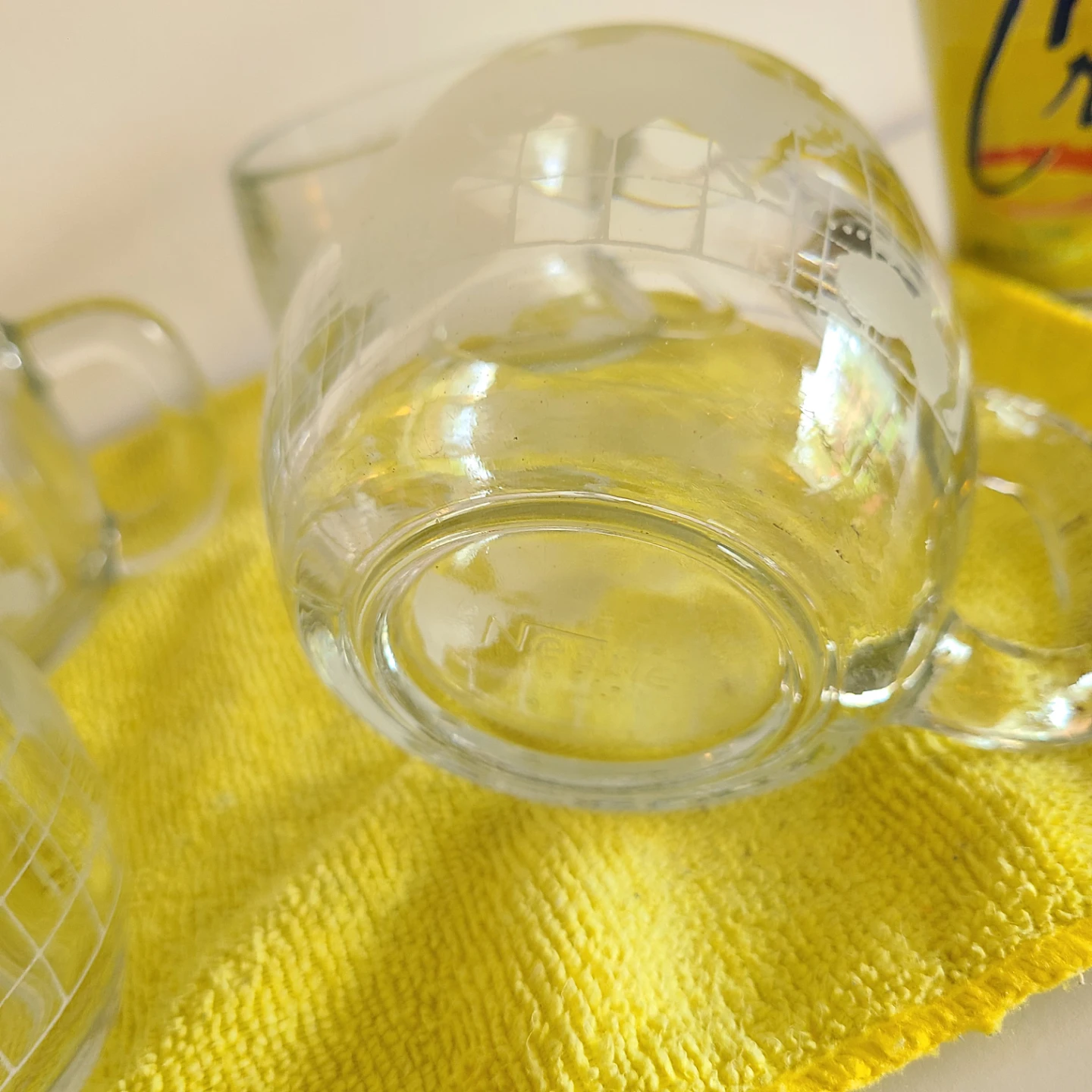 Set of 4 vintage Globe Glasses from Nestle - photo 4