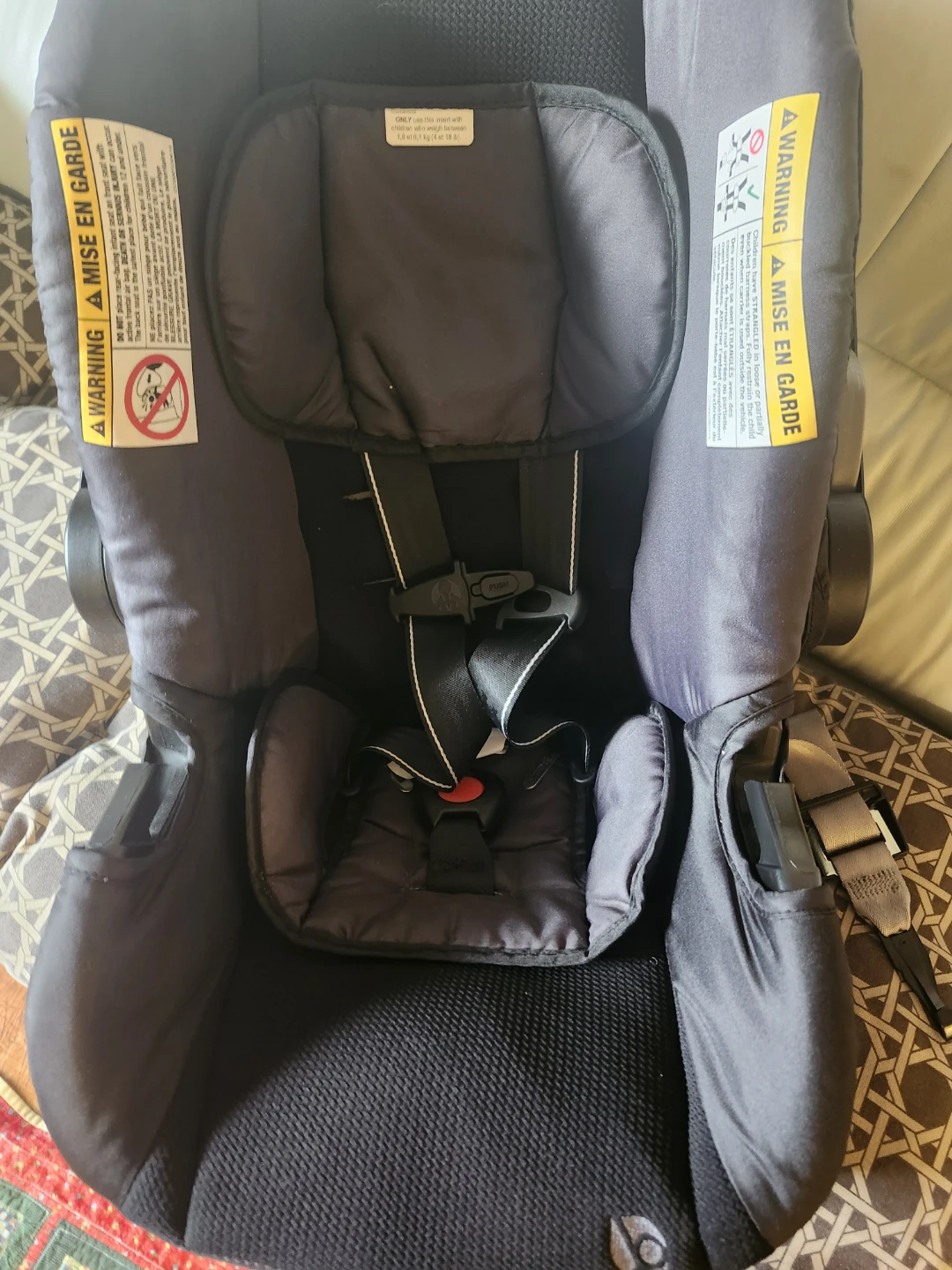 Baby Trend Tango Travel System Infant Car Seat with Base