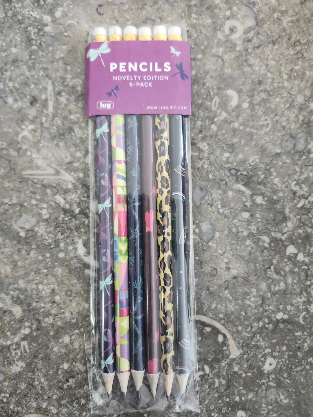 Lug Pencils 6-Pack (4 versions)