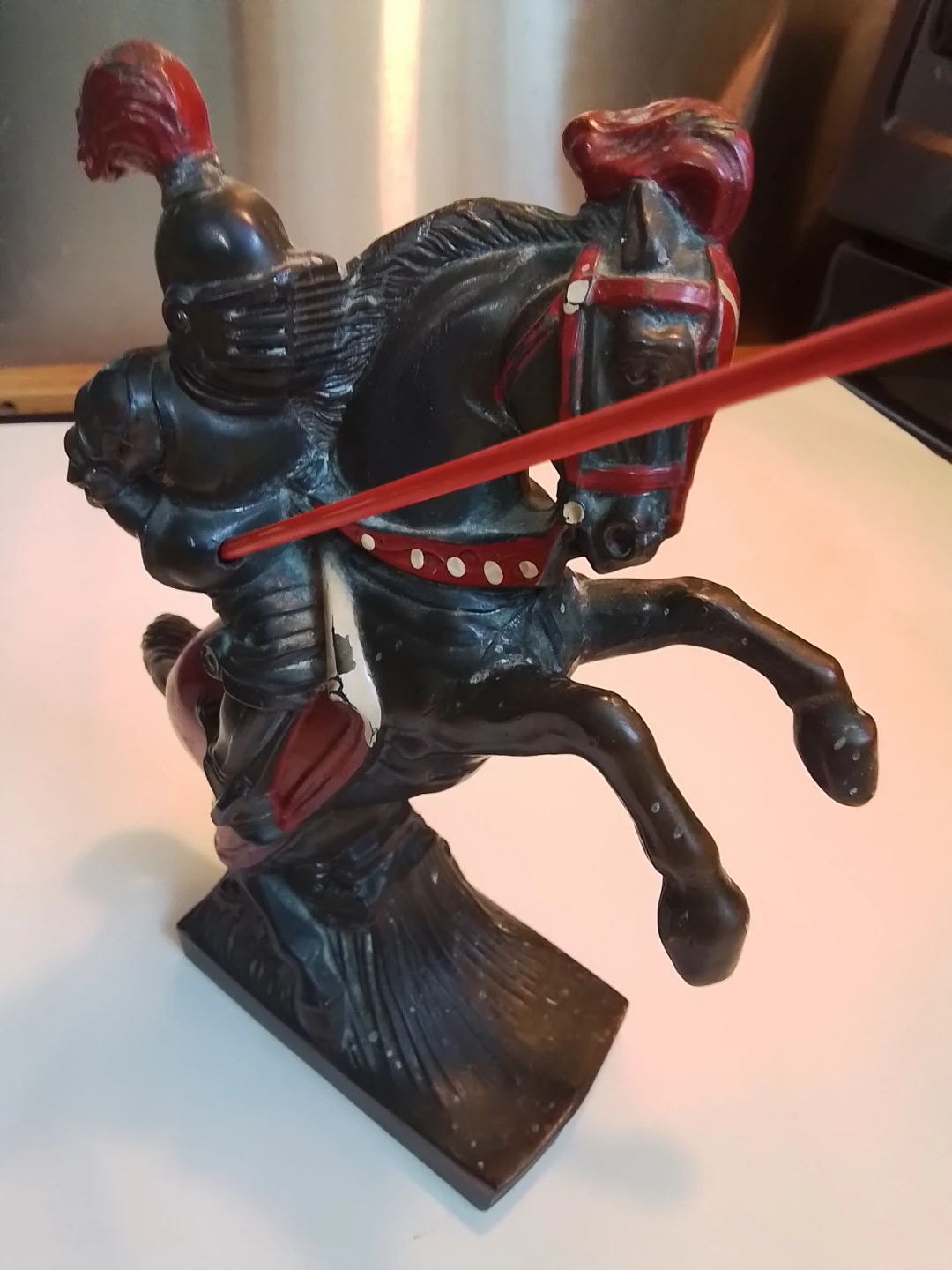 "Victory & Valor" – Vintage Mid-Century Polish Jousting Knight - photo 4