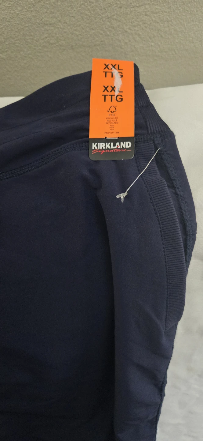Kirkland Signature Navy Blue Joggers - XXL - photo 2