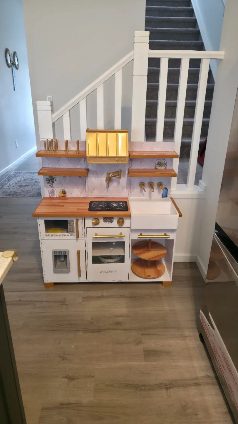 KidKraft Wooden Play Kitchen with Accessories