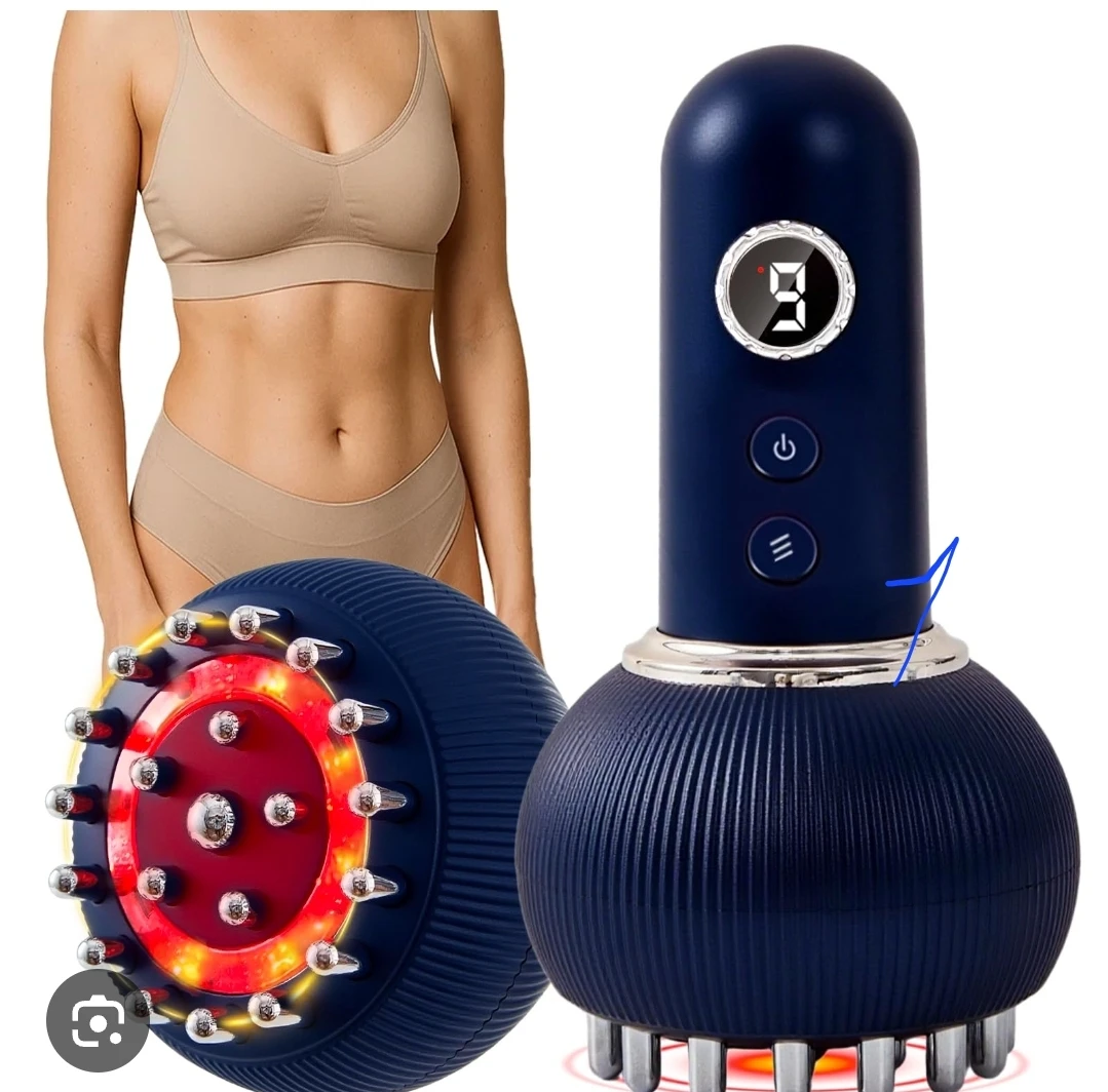 Lymphatic drainage massage machine for a flat tummy