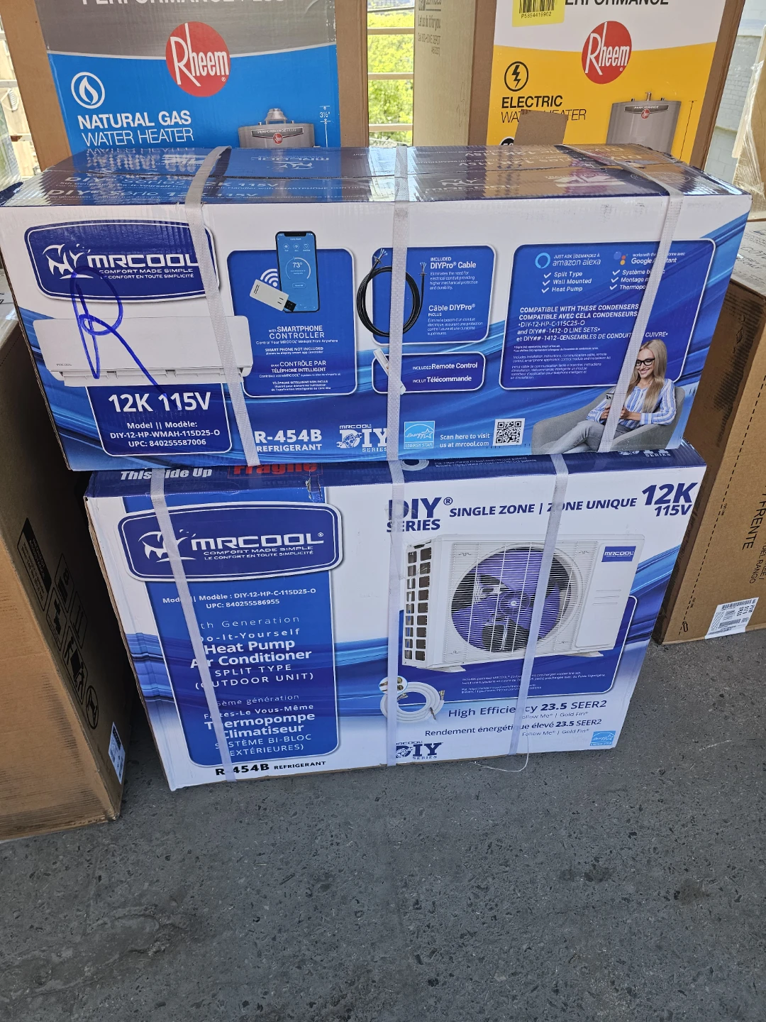 Mr Cool 12k btu mini split