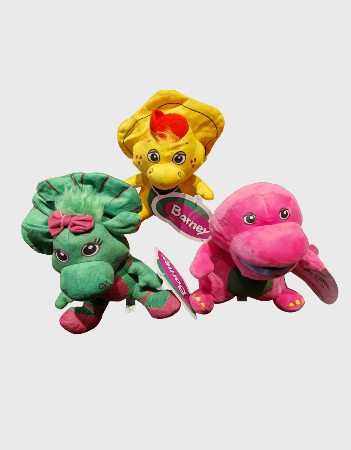 Barney and Friends Plush Toys (Set of 3)