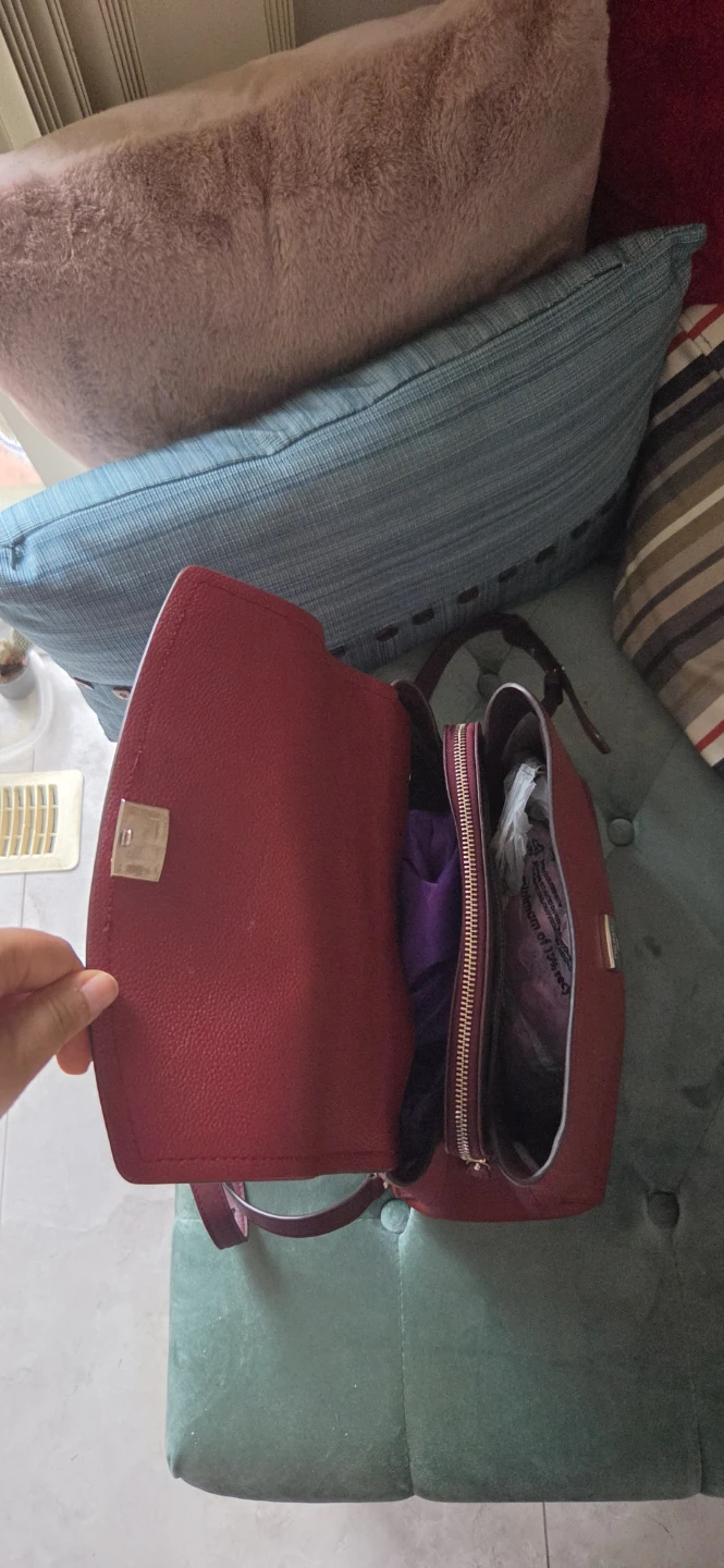 Kate Spade Red Leather Backpack - photo 5
