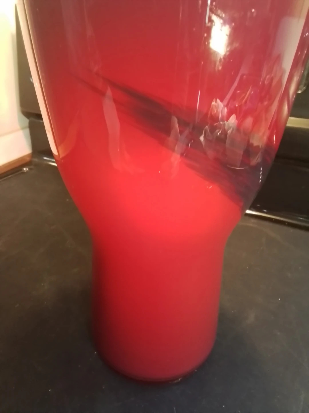 Vintage 1970s Japanese Multi Glass Art Glass Vase - photo 5